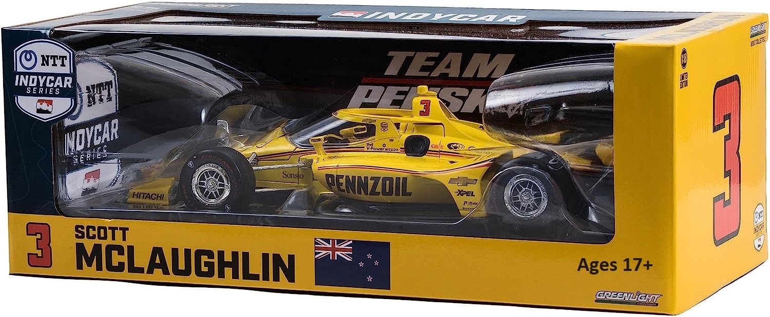 Dallara IndyCar #3 Scott McLaughlin Pennzoil Team Penske NTT